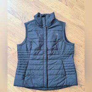 The North Face Charcoal Quilted Vest